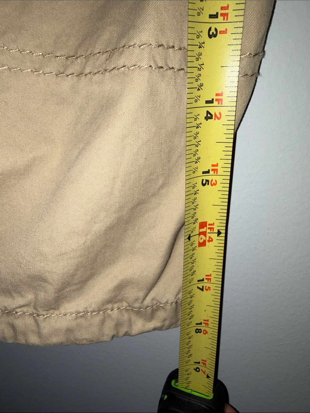 Merona Tan Drawstring Hem Capri Pants Size 6 - Picture 9 of 9
